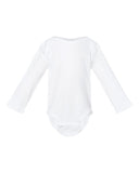 Infant Long Sleeve Baby Rib Bodysuit